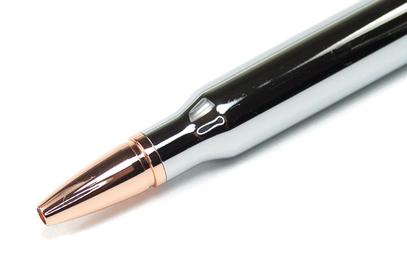 Cartridge Bullet Chrome Click Pen Jk Accents Custom Pens And Accessories